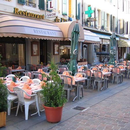 Hotel De Savoie مورغز المظهر الخارجي الصورة