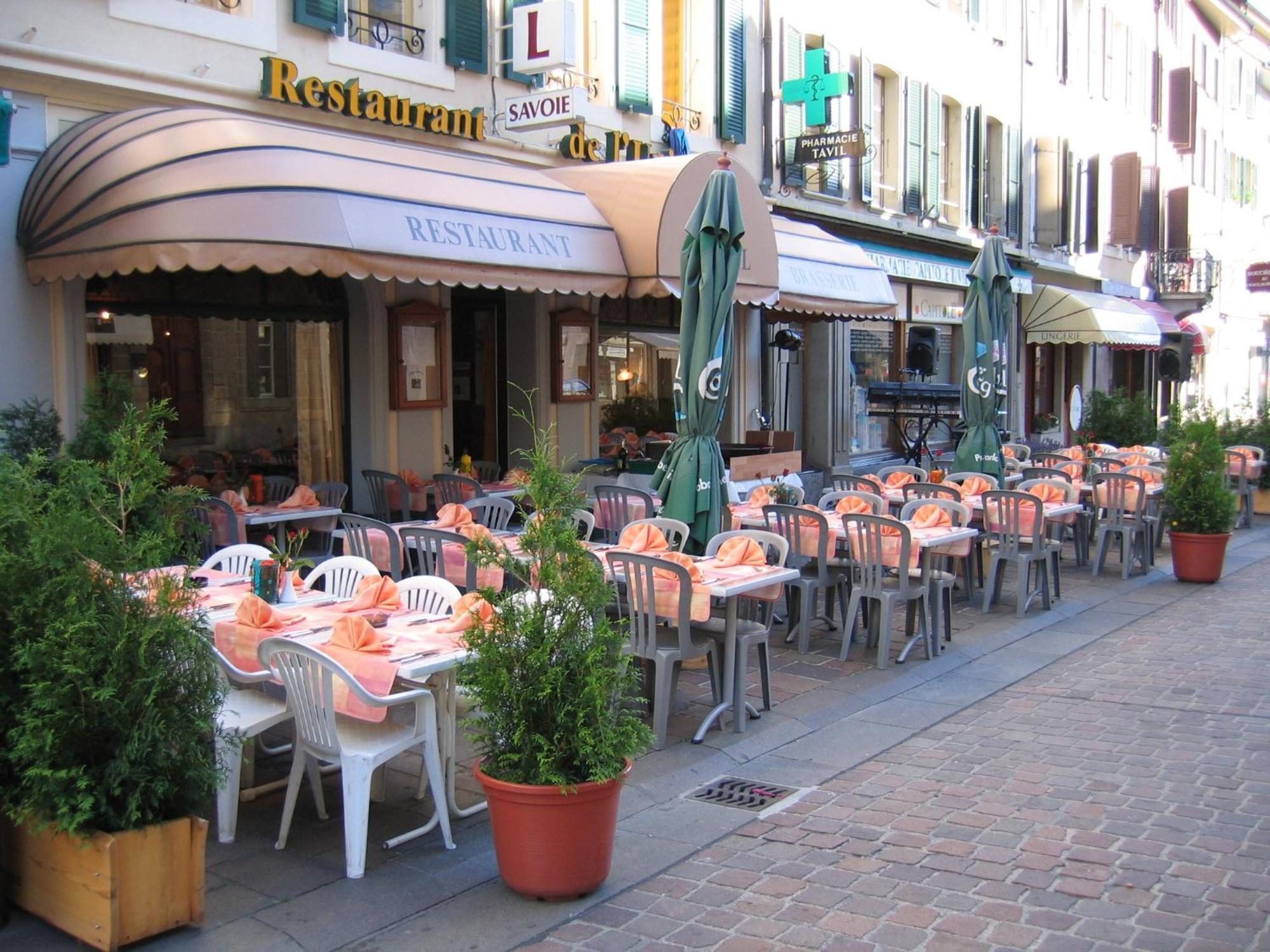 Hotel De Savoie مورغز المظهر الخارجي الصورة