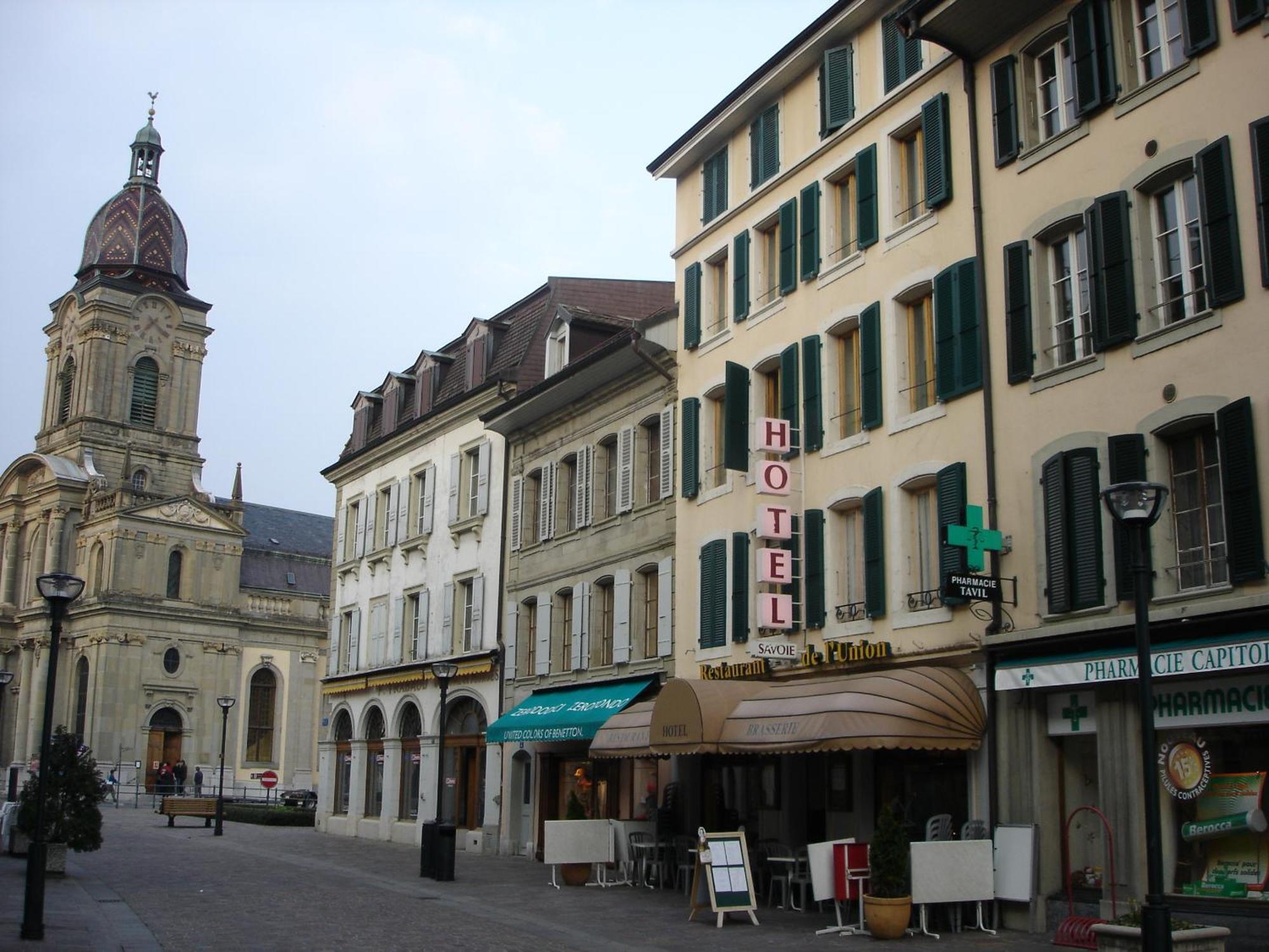 Hotel De Savoie مورغز المظهر الخارجي الصورة